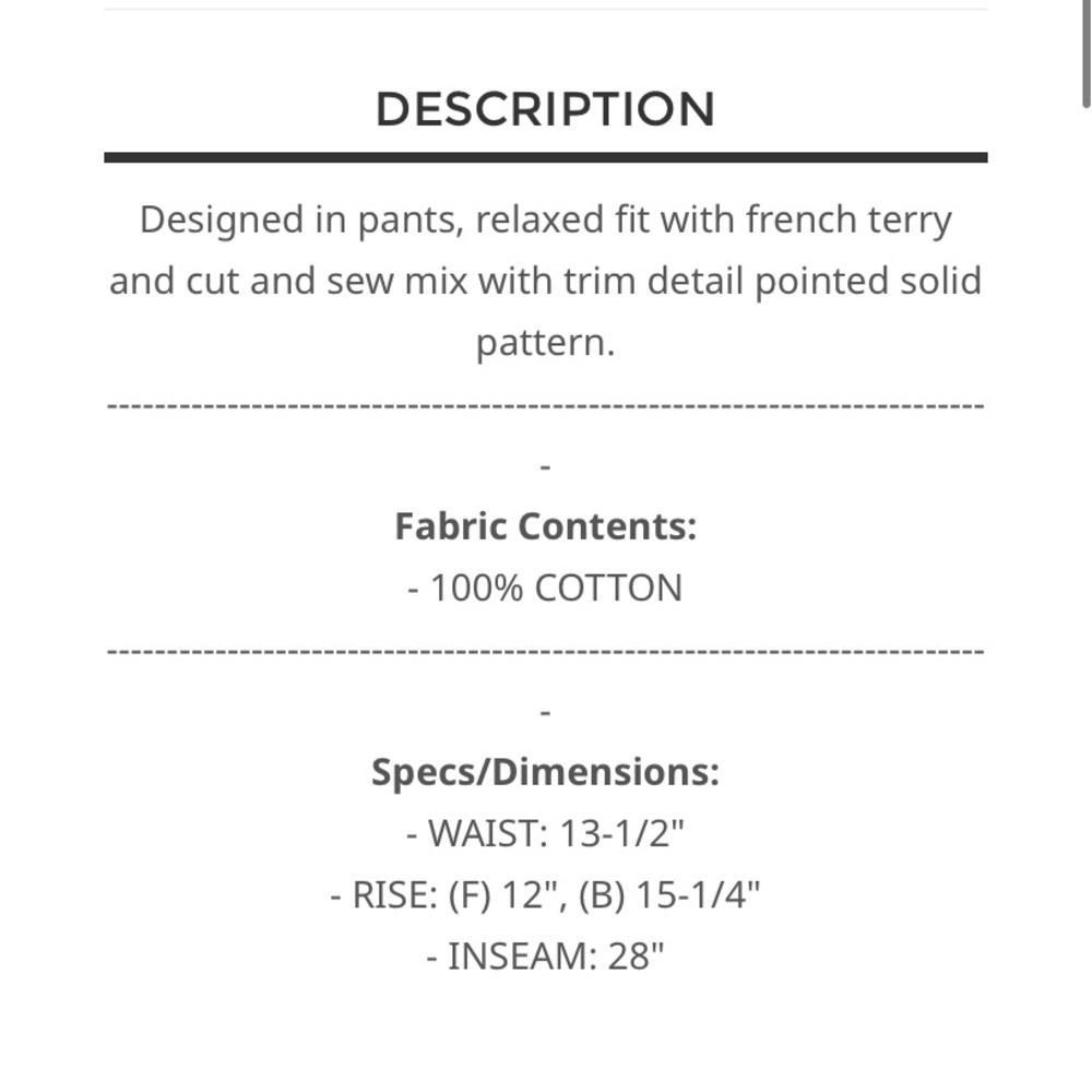 POL Gray Patchwork Crochet Harem Pants - image 5